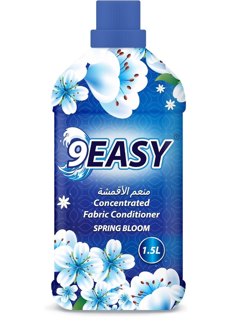 9EASY Concentrated Fabric Softener Spring Bloom 1.5L